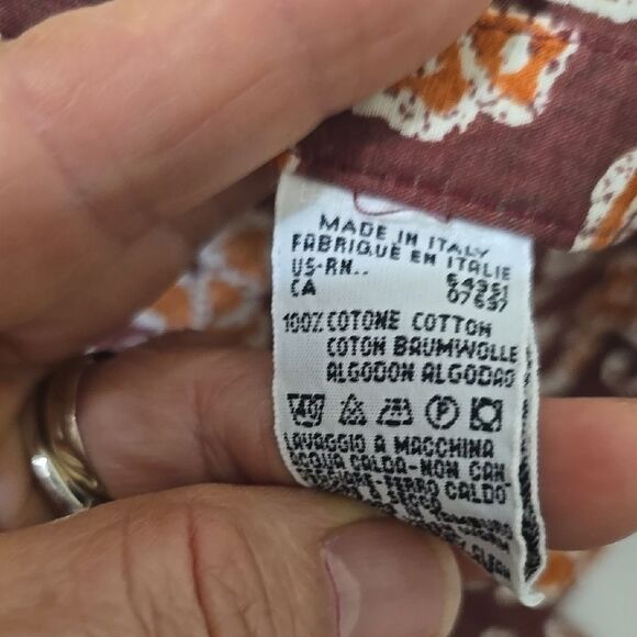 United Colors Of Benetton Brown and Cream Casual Palazzo Pants 38 (See Measureme - Picture 7 of 8